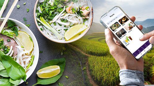 App restaurant asiatique - site marchand -Ô Pot au Pho