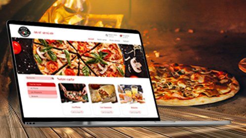 App pour pizzeria - Site web marchand Pizzeria