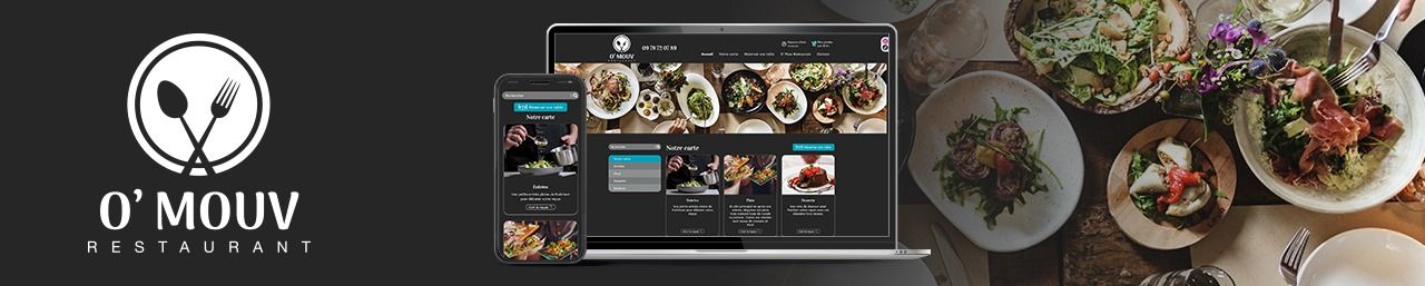 Restaurant antillais - app et  site de vente